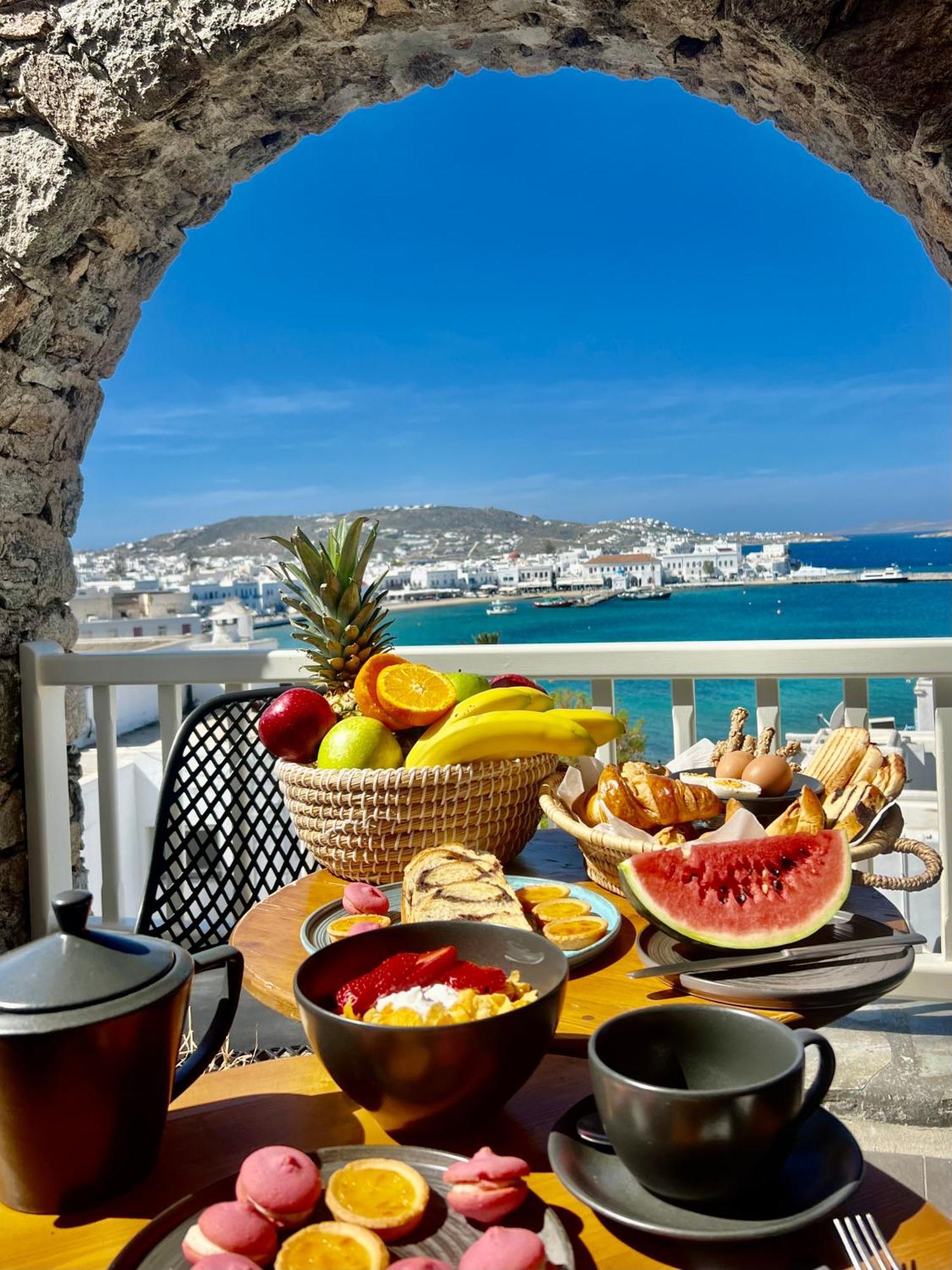 Yalos Hotel Sunset View Mykonos Town Private Rooms 外观 照片